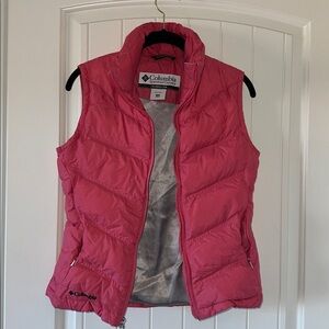 Columbia Pink Quilted Vest